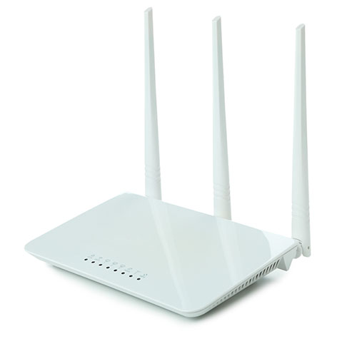 WiFi Router mit drei Antennen