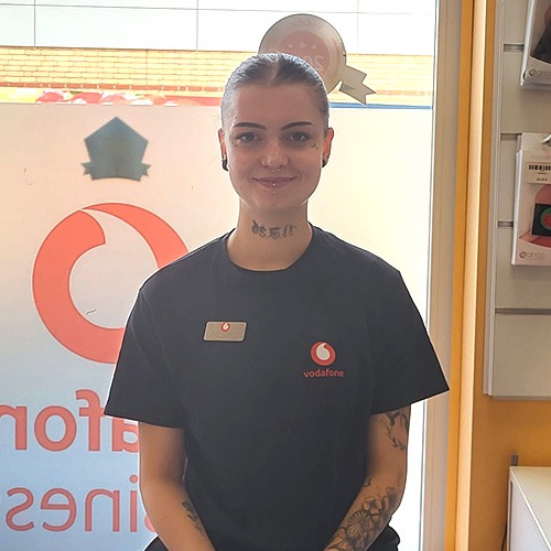 Filialleiterin Lydia Klotz