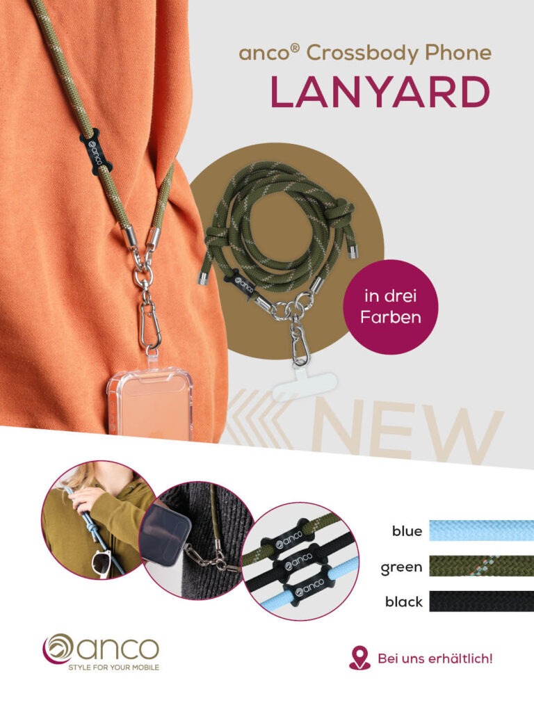 anco Crossbody Phone Lanyards